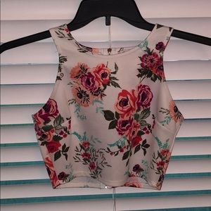 Floral Crop Top